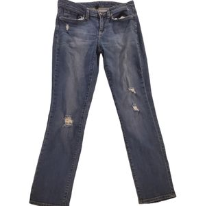 GAP Premium Skinny Medium Wash | Lightly Distressed Jeans - Women's Size 8